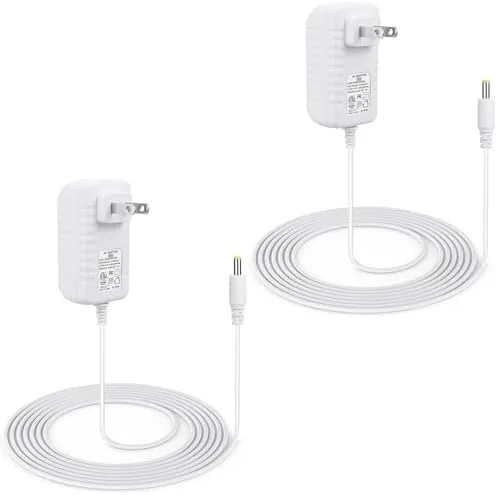 Overview of the 2-Pack 15W Power Adapter for Alexa Dot 5th Gen, 4th