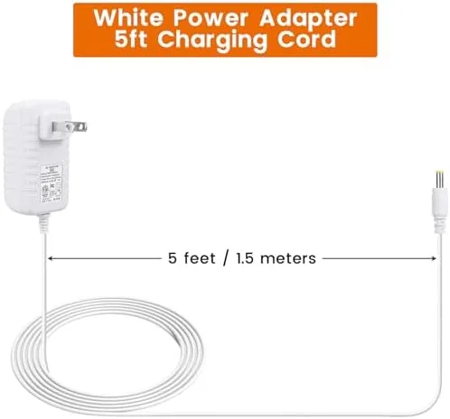 Testing the 2-Pack 15W Power Adapter for Alexa Dot 5th Gen, 4th over two weeks