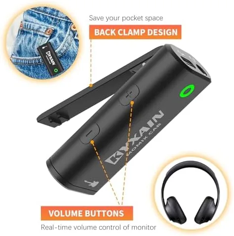 The Guitar Audio Interface Pocket Internal Recording Sound Card with Type-C in real use