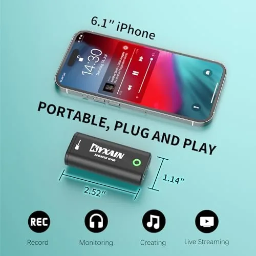 The Guitar Audio Interface Pocket Internal Recording Sound Card with Type-C compared in context