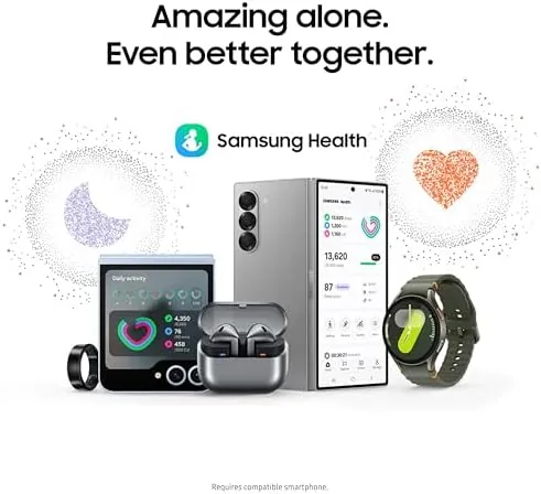 Galaxy Watch 7 on a wrist during an outdoor run