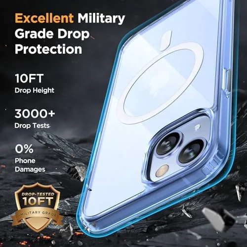 The miracase Magnetic for iPhone 13 Case 6.1 inch (Compatible with in real use