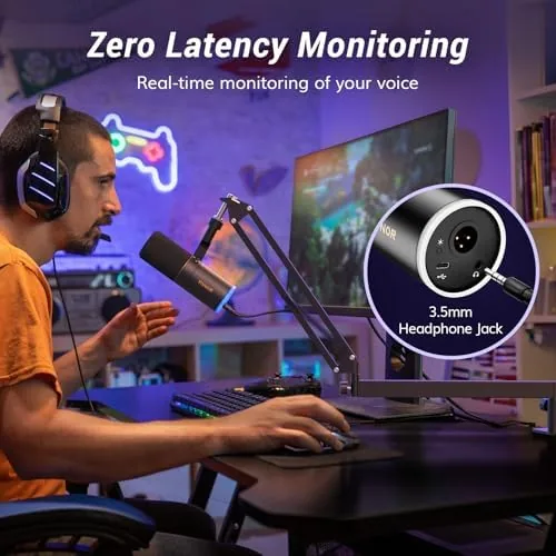 Testing the TONOR Dynamic Podcast Microphone, XLR/USB Mic for Recording, Streaming, XLR over two weeks