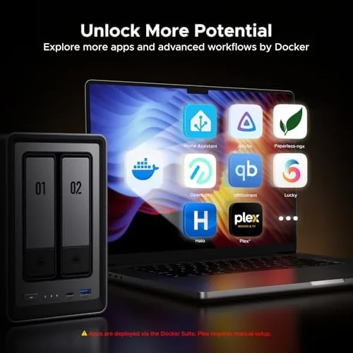 The UGREEN NAS DXP2800 2-Bay, Ideal for Advanced Home Users, Remote compared in context