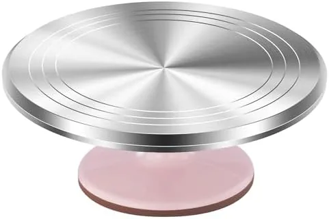Kootek Aluminum Cake Stand Turntable for Party, Base Giratoria Para Pastele | Heavy-Duty, Smooth Review: Tested and Rated