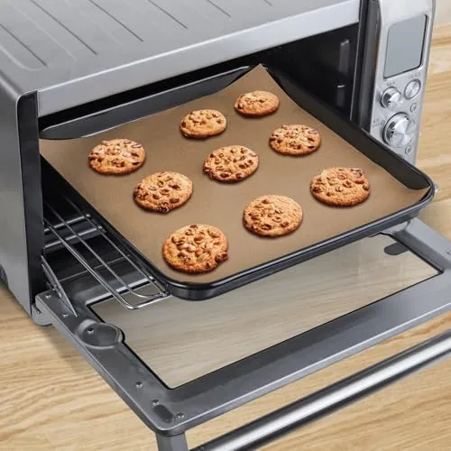 Close look at the 120PCS Air Fryer Liners Disposable for Breville Smart Oven BOV900BSS build quality