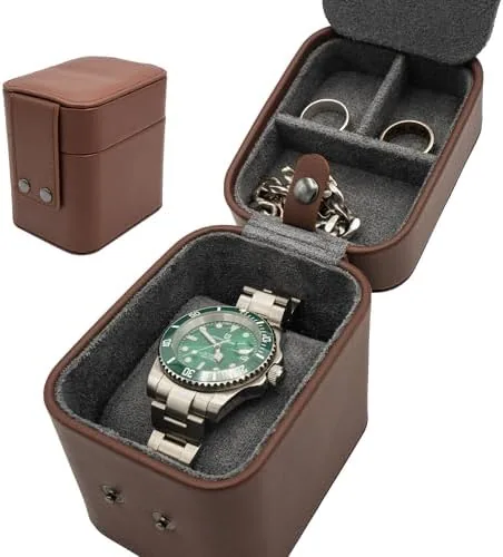 Penitent Man Leather Watch Travel Case for Men | Smart Watch Jewelry Organizer and Review: Tested and Rated