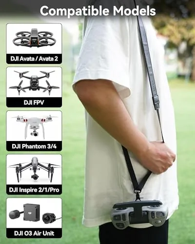 The LKTOP Lanyard for DJI Avata/Avata 2, FPV, Phantom 3/4, O3/4 in real use