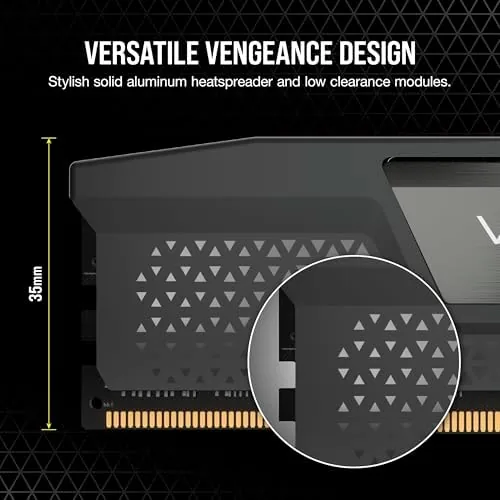Budget 16GB kit next to a larger 32GB memory configuration