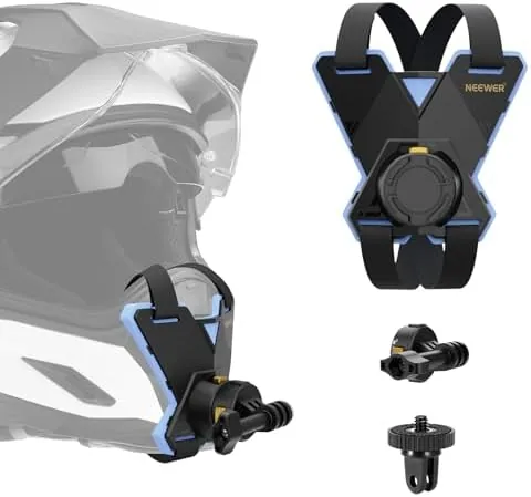 NEEWER Motorcycle Helmet Chin Strap Mount Accessories Kit Compatible with GoPro Hero 13 12 Review: Tested and Rated