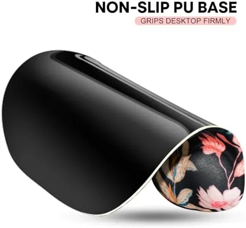 Another view of the JIKIOU Ergonomic Mouse Pad with Gel Wrist Rest 2Pack, Portable
