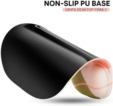 Another view of the JIKIOU Ergonomic Mouse Pad with Gel Wrist Rest 2 Pack