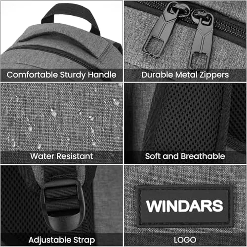 The Laptop Backpack for Men and Women: 15.6 Inch Large School in real use