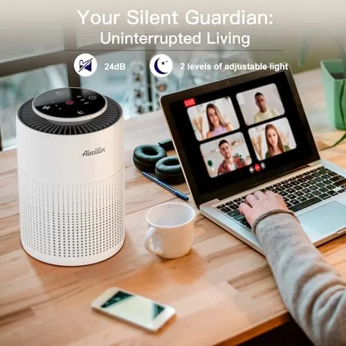 The 2 Pack Air Purifiers for Home Bedroom H13 True HEPA compared in context