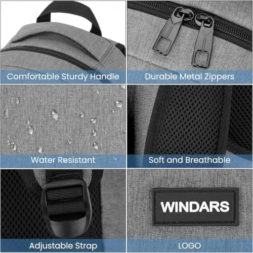 The Laptop Backpack for Men and Women: 15.6 Inch Large School compared in context