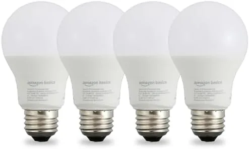 Overview of the Amazon Basics Smart A19 LED Light Bulb, Dimmable Soft White