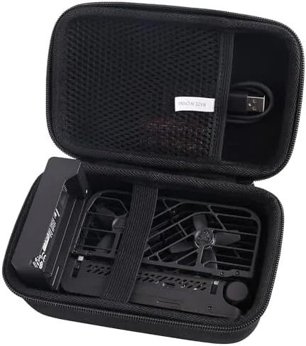 The Hard EVA Carrying Case Compatible with HOVERAir X1 Drone with in real use
