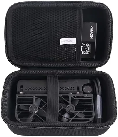 Another view of the Hard EVA Carrying Case Compatible with HOVERAir X1 Drone with