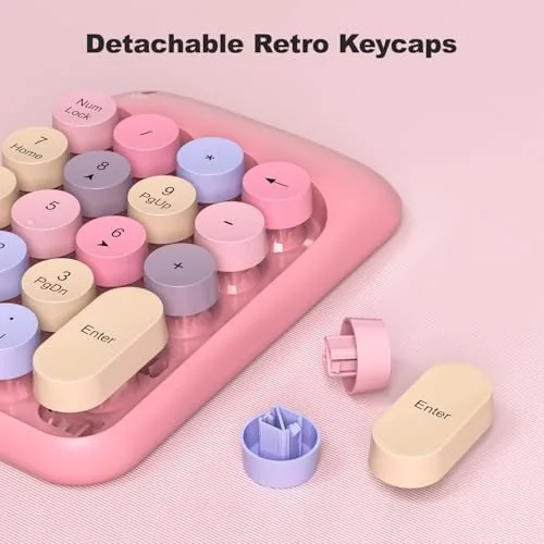 Testing the MOFII Wireless Number Pads - Pink Numeric Keypad 18 Keys over two weeks