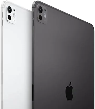 Edge on view of the iPad Pro 11 showing the thin aluminum body