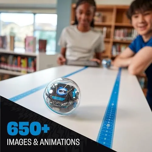 Sphero Bolt+ app showing a block programming screen