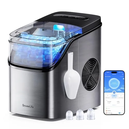 GoveeLife Smart Ice Maker Review: Fast Cubes, App Control, and Party Lights