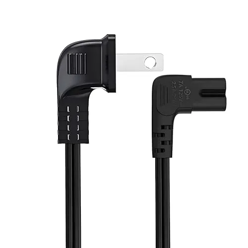6ft Universal TV Power Cord Compatible with Amazon Fire TV 43" 55" 65" 4 Review: Tested and Rated