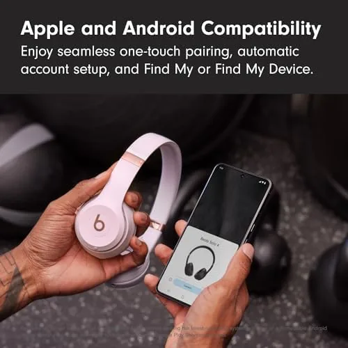 Beats Solo 4 folded flat for travel