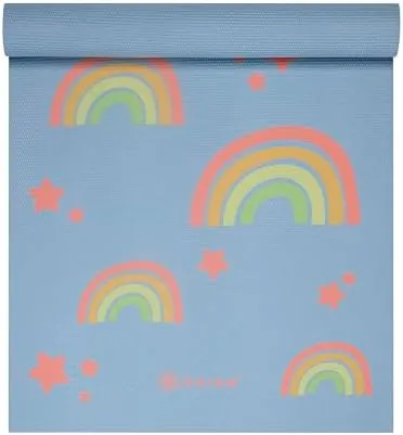 The Gaiam Kids Printed Yoga Mat, Non-Toxic, Fun Design, 3mm | compared in context