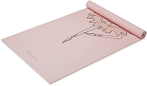 Testing the Gaiam Kids Printed Yoga Mat, Non-Toxic, Fun Design, 3mm | over two weeks