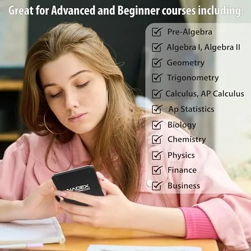 Testing the Scientific Calculator with Graphing, Includes Carrying Case, for College and over two weeks