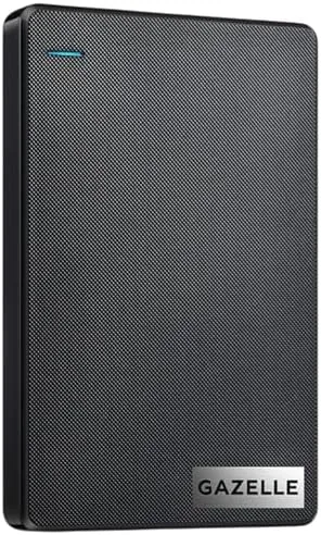 Overview of the GAZELLE High-Speed 1TB Ultra Slim Portable External Hard Drive