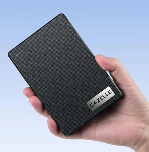 Testing the GAZELLE High-Speed 1TB Ultra Slim Portable External Hard Drive over two weeks
