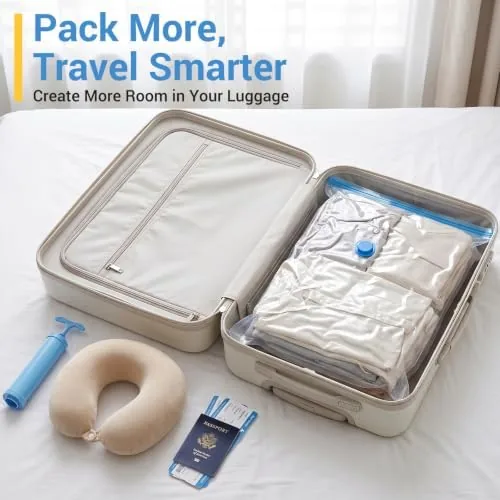 The 80% Space Saver Vacuum Storage Bags with Hand Pump, 20 compared in context