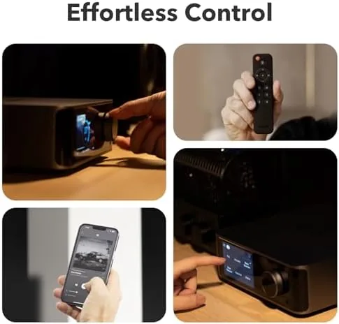 Another view of the WiiM Ultra Hi-Res Music Streamer with Touchscreen & ESS DAC