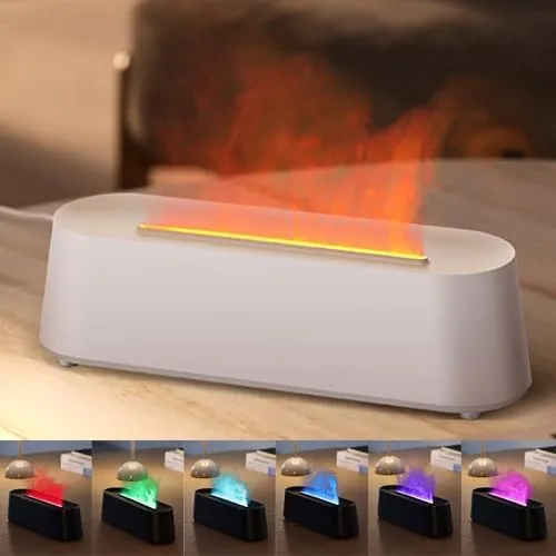 Testing the YALEDI Essential Oil Diffuser, Fireplace Flame Fire Oil Diffuser, 250ml over two weeks
