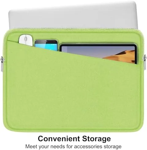 Close look at the Laptop Case 15.6 inch, Slim Computer Carrying Bag Protective Cover build quality