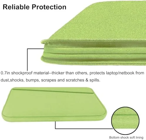 The Laptop Case 15.6 inch, Slim Computer Carrying Bag Protective Cover in real use
