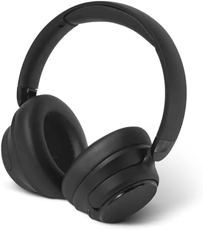Amazon Basics ANC headphones over-ear design in black