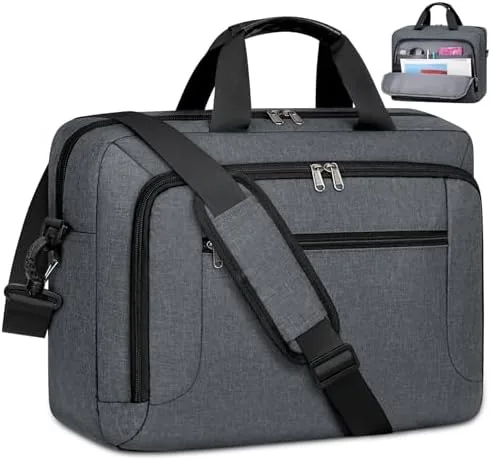 Laptop Bag 17.3 Inch Laptop Briefcase for Men Work Laptop Case Computer Bag | Review: Tested and Rated