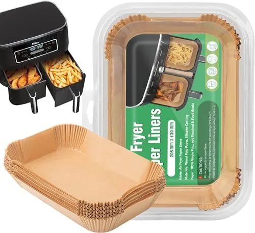 100 Pcs Air Fryer Liners Disposable, Non-Stick Parchment Paper for Ninja DZ201, DZ401, DZ550 Review: Tested and Rated