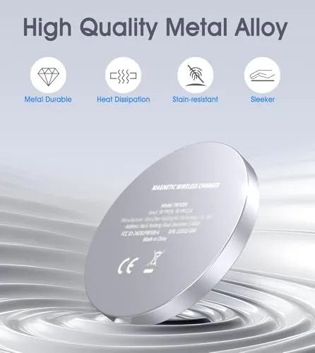 Testing the for Apple Mag-Safe Charger 2 Pack, Magnetic Wireless Charger, Silver over two weeks
