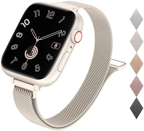 MARGE Plus Slim Milanese Apple Watch Band Review: Thin Mesh for Every Day