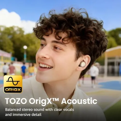 The TOZO A1 Wireless Earbuds Bluetooth 5.3 Light Weight in Ear compared in context