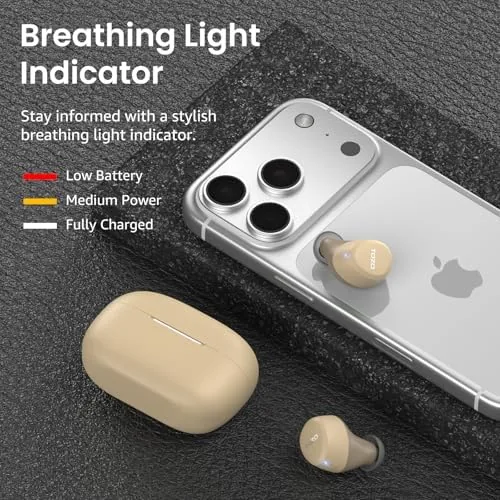 Testing the TOZO A1 Wireless Earbuds Bluetooth 5.3 Light Weight in Ear over two weeks
