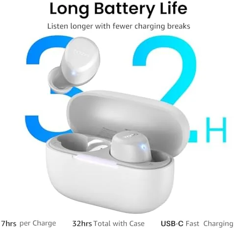 Testing the TOZO A1 Wireless Earbuds Bluetooth 5.3 Light Weight in Ear over two weeks
