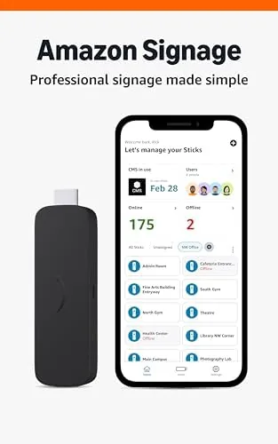 Amazon Signage Stick - Professional Digital Signage 4K Media Player - Designed for Businesses Review: Tested and Rated