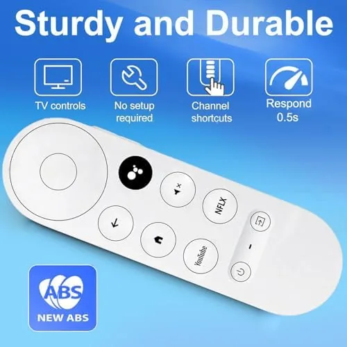 Testing the NEW Voice Remote Control for Google Chromecast TV 4K (Snow) over two weeks