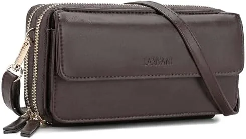 Testing the RFID Crossbody Wallet Wristlet Purse with Phone Pocket For Women Vegan Leather over two weeks