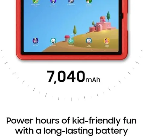 Close look at the Samsung Galaxy Tab A9+ Kids Edition 11" 64GB WiFi Android build quality